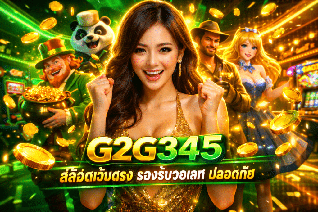 G2G345 สล็อตเว็บตรง รองรับวอเลท ปลอดภัย