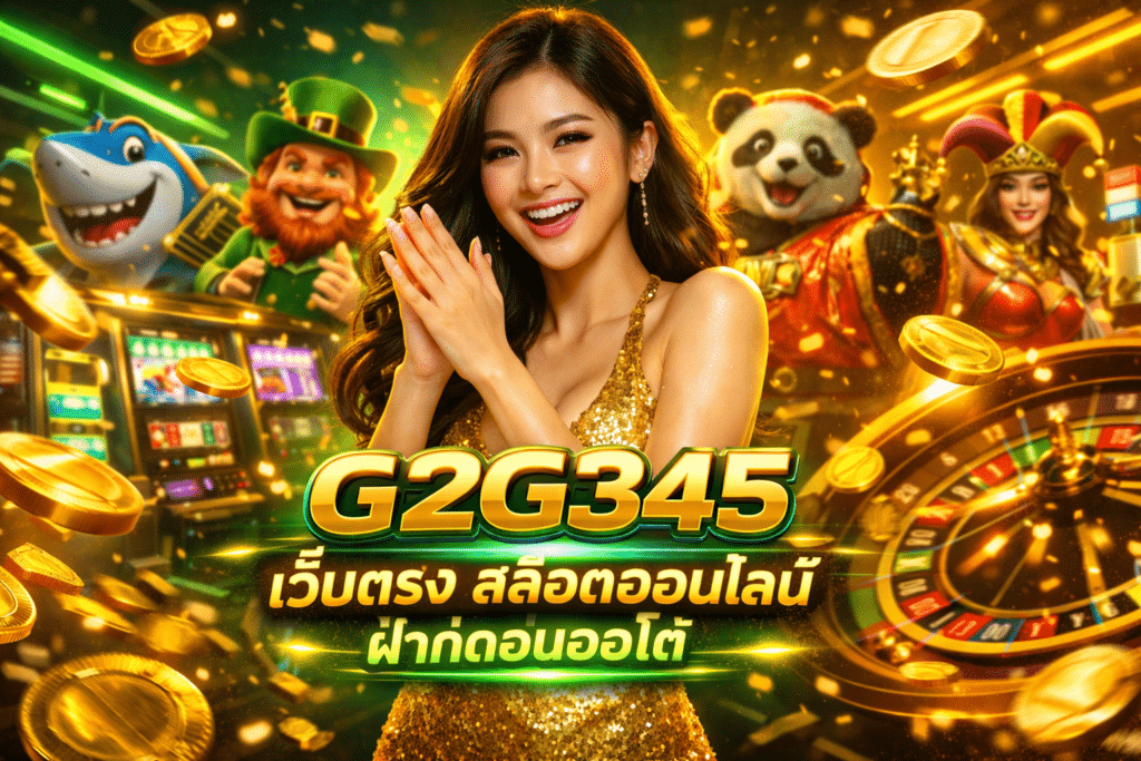 G2G345 เว็บตรง สล็อตออนไลน์ ฝากถอนออโต้