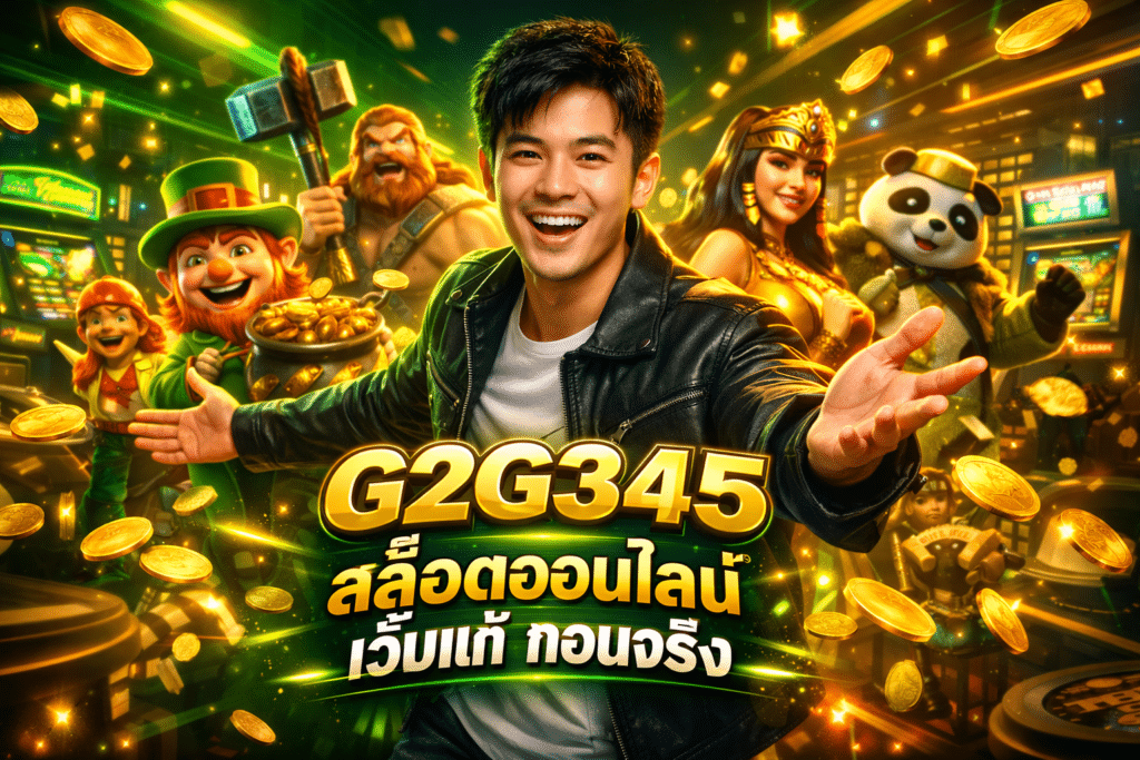 G2G345 สล็อตออนไลน์ เว็บแท้ ถอนจริง รองรับมือถือทุกรุ่น